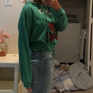 Longsleeve Hoodie Kermit The Frog